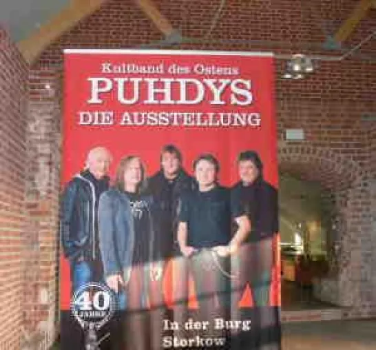 Vor den Toren von Berlin - PUHDYS-Ausstellung in Storkow eröffnet Bild: Vor den Toren von Berlin - PUHDYS-Ausstellung in Storkow eröffnet