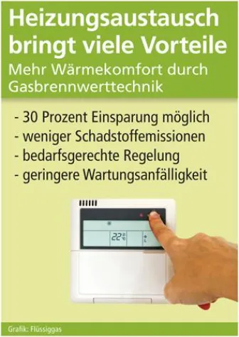 Bild: Heizungsaustausch bringt viele Vorteile