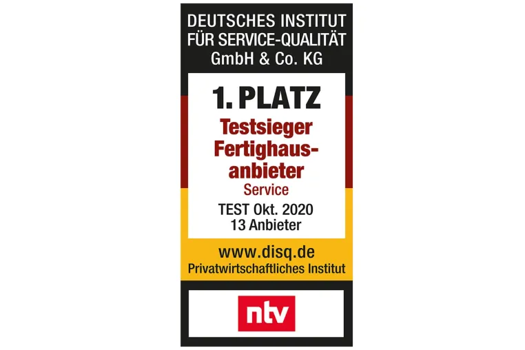 Bild: Service-Qualität von 13 Fertighausanbietern getestet: FingerHaus zum wiederholten Male Testsieger