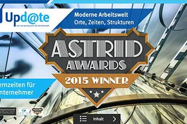 Bild: Internationale Auszeichnung für UPD@TE: NordLevel holt Gold bei den Astrid Awards 2015