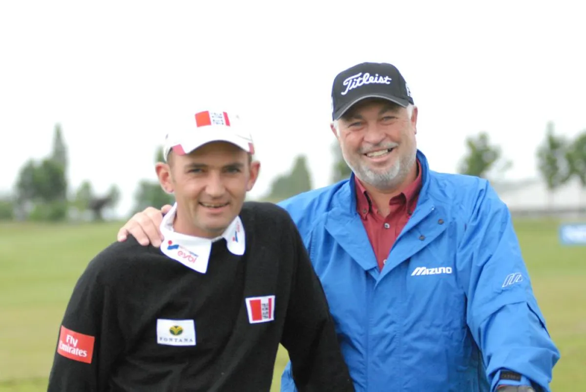 Golfpro Markus Brier, Caddie Max Zechmann