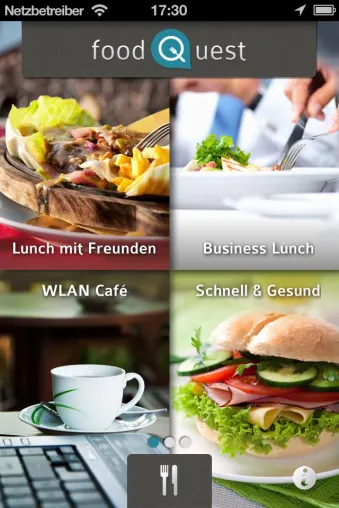 Lotse im Restaurantdschungel – Gratis-App foodQuest liefert für jeden Anlass die passenden Top-Empfehlungen Bild: Lotse im Restaurantdschungel – Gratis-App foodQuest liefert für jeden Anlass die passenden Top-Empfehlungen