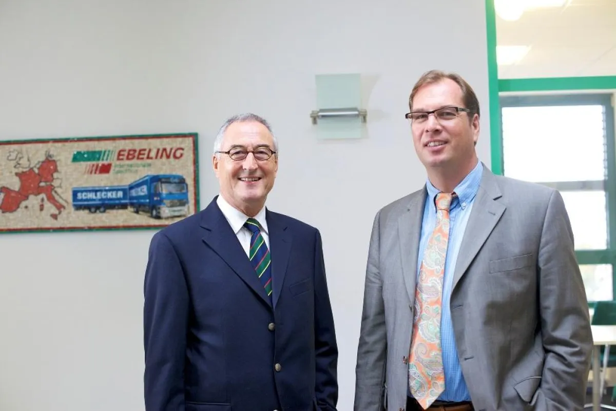 Georg Ebeling senior (l.) und Georg Ebeling junior (r.)