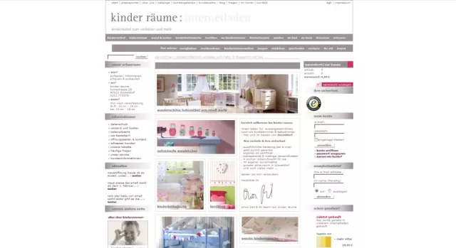 Die kinder räume AG geht mit einem neuen Internetladen an den Start Bild: Die kinder räume AG geht mit einem neuen Internetladen an den Start