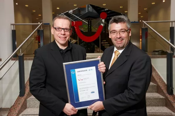 TUI InfoTec ISO 20000 zertifiziert Bild: TUI InfoTec ISO 20000 zertifiziert