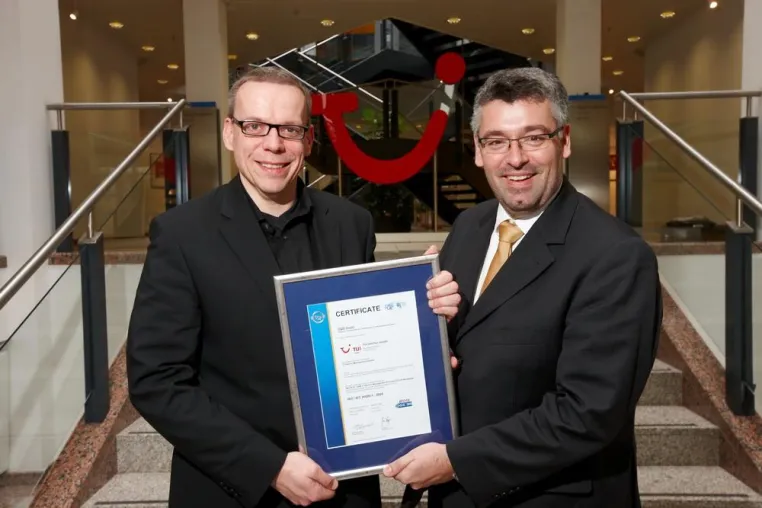 Bild: TUI InfoTec ISO 20000 zertifiziert