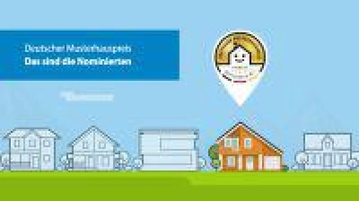 36 Musterhäuser sind nominiert beim Voting zum Deutschen Musterhauspreis 2017