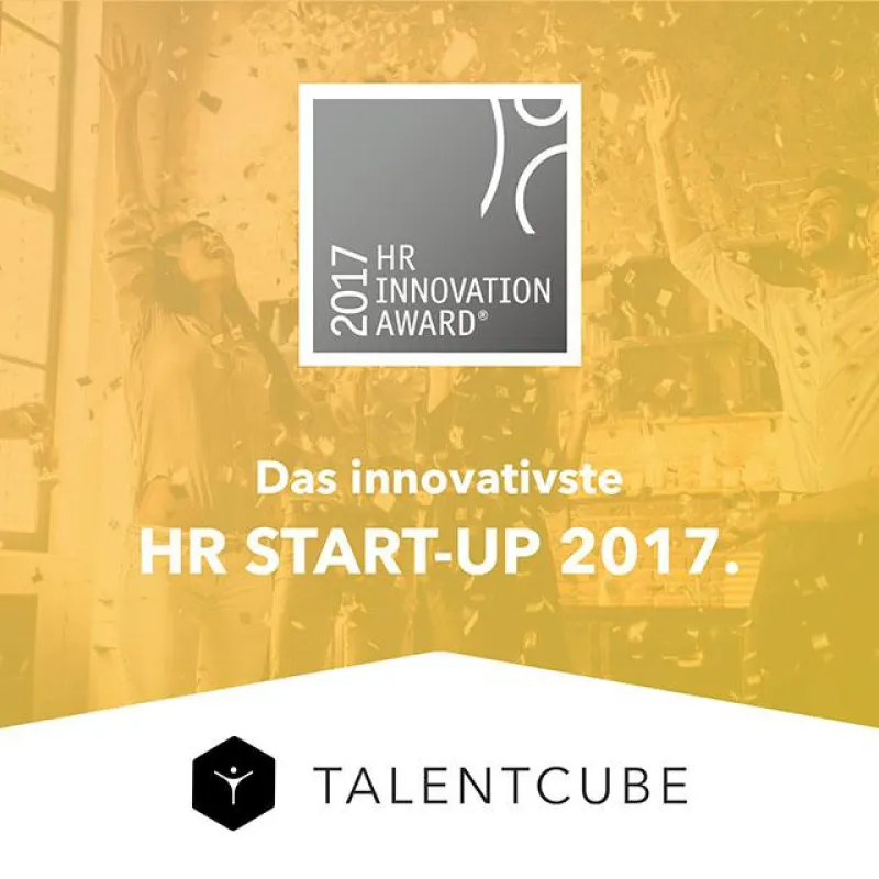 Talentcube nimmt den HR Innovation Award mit nach München!