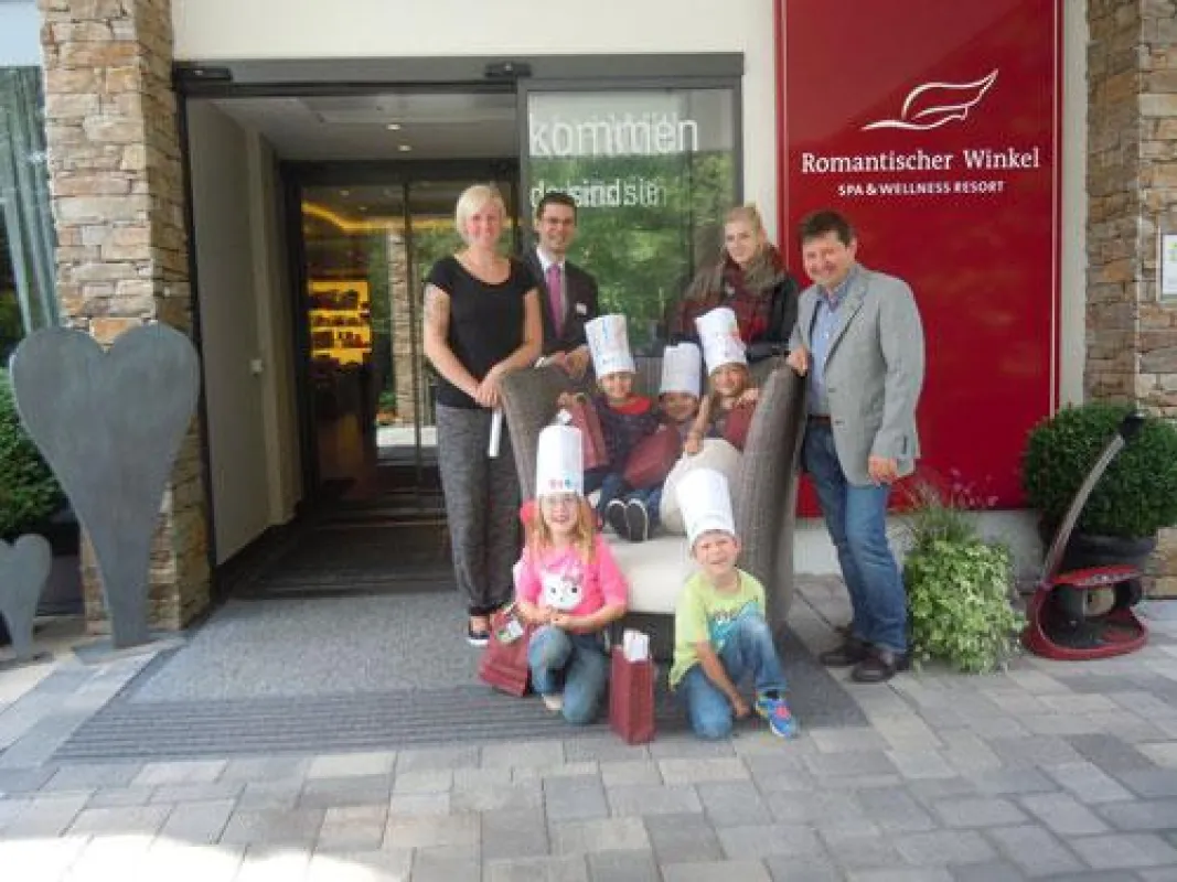 Vorschulkinder im Hotel Romantischer Winkel im Harz