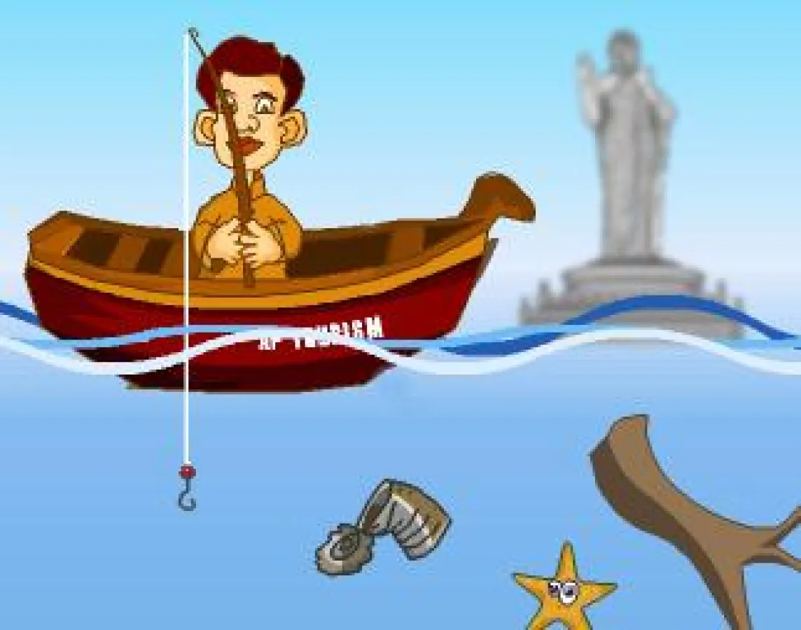 Das Spiel 'Clean Sagar' soll zu mehr Umweltbewustsein anregen.