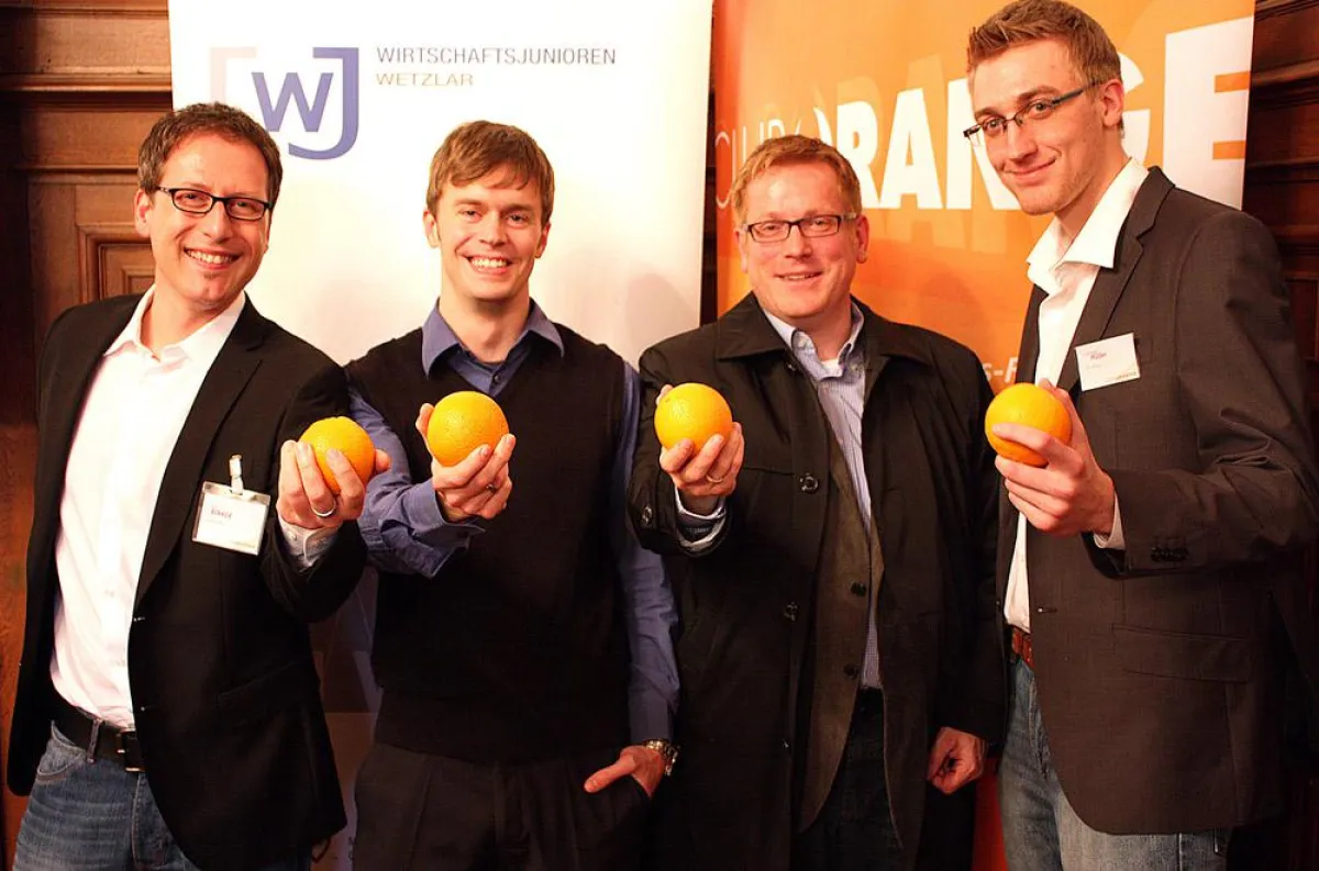 Uli Rinker, Alexander Cunz, Ilja Borchers und Stephan Müller