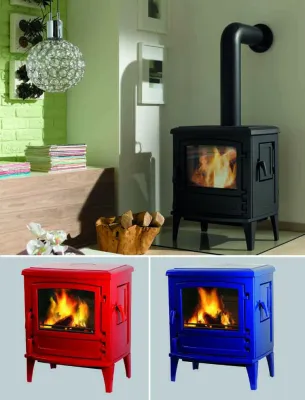 Bild: LEDA Werk: Zeitloser Kaminofen-Klassiker - Wenn traditionelle Form und neueste Technik aufeinandertreffen