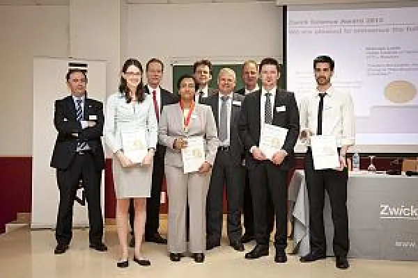 Bild: Zwick Science Award – Förderung der Wissenschaft