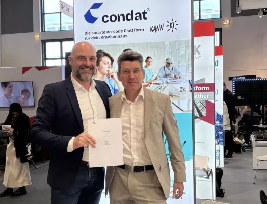 Bild: Condat und Teamplan starten Partnerschaft für digitale Betriebsorganisation in Kliniken