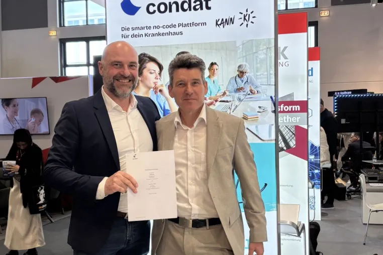 Bild: Condat und Teamplan starten Partnerschaft für digitale Betriebsorganisation in Kliniken
