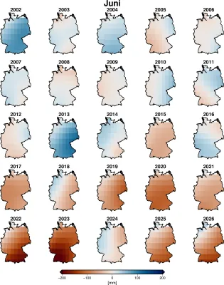 Bild: Wasserstress in Deutschland und Europa bleibt hoch