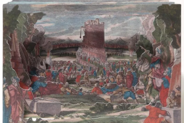 Neu im Cellarium Web-Klosterladen: "Turmbau zu Babel" - Nachdruck einer Guckkastenkrippe ( 1712 - 1735) Bild: Neu im Cellarium Web-Klosterladen: "Turmbau zu Babel" - Nachdruck einer Guckkastenkrippe ( 1712 - 1735)