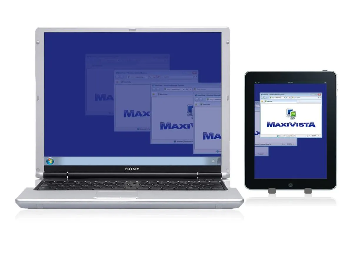 MaxiVista verwandelt iPad in einen Zweitmonitor für den Windows-PC