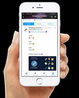 Bild: Welt(all)neuheit zum World Emoij Day (17. Juli): Emoji Horoskope für Messenger-Dienste gestartet
