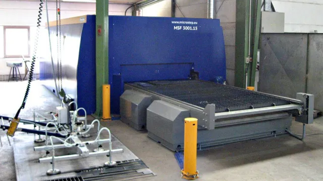 Bild: Laserschneidanlage von MicroStep für höchste Präzision und kurze Produktionszeiten