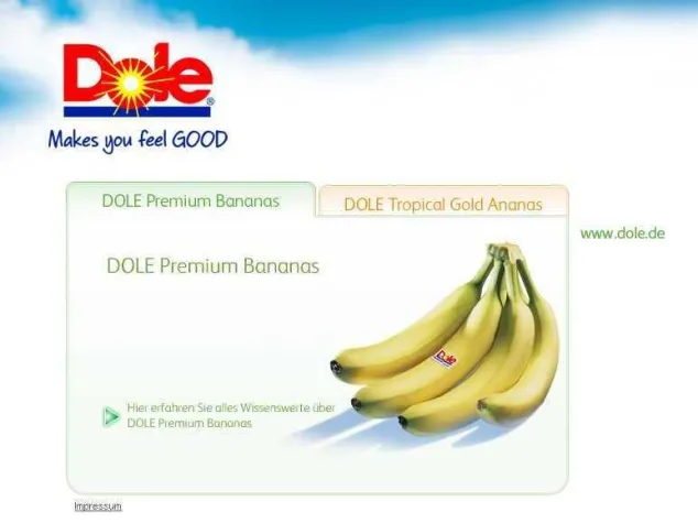 Bild: Dole Fresh Fruit Europe launcht neue Microsite für den Handel unter "dole-premium.de"