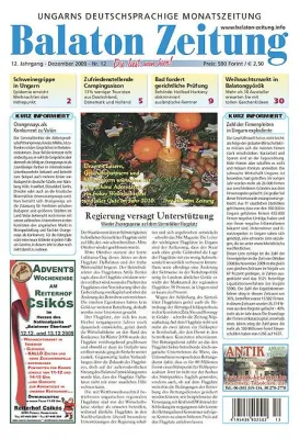 Mit der Balaton Zeitung immer umfassend informiert Bild: Mit der Balaton Zeitung immer umfassend informiert