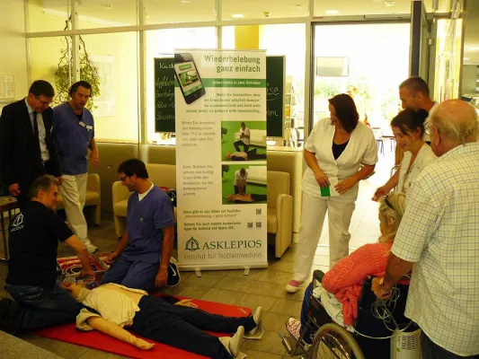 Bild: Patientensicherheit zum Anfassen - Erfolgreicher Aktionstag in den Asklepios Fachkliniken München-Gauting