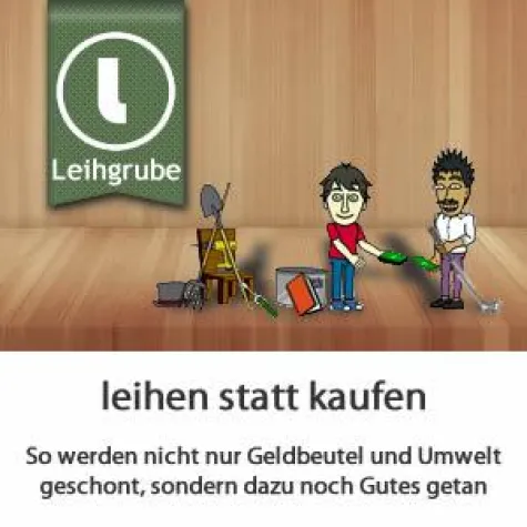 Bild: Leihgrube - das etwas andere, kostenlose Leihportal