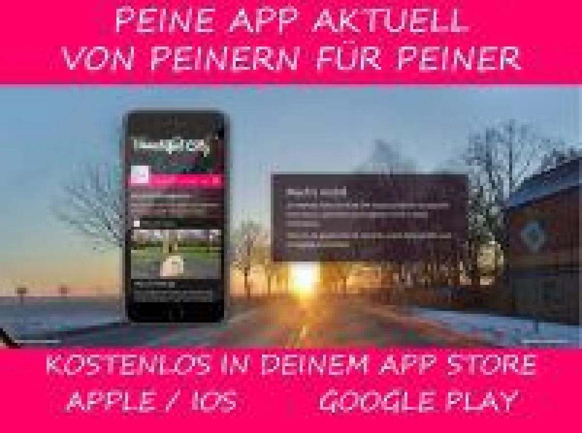 Das Online Magazin Peine APP Aktuell - von Peinern für Peiner kostenlos in deinem APP Store.