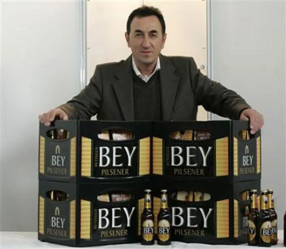 Bünyamin Türksoy und sein Bey Bier