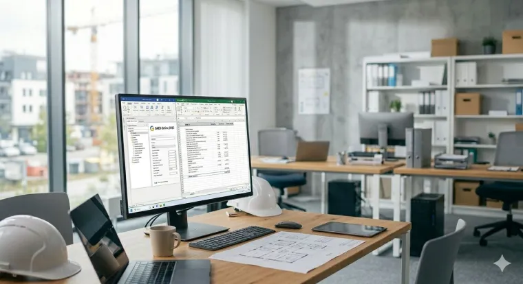 GAEB-Online 2025: Excel-Anbindung für einfachen GAEB-Datenaustausch im Bauwesen Bild: GAEB-Online 2025: Excel-Anbindung für einfachen GAEB-Datenaustausch im Bauwesen