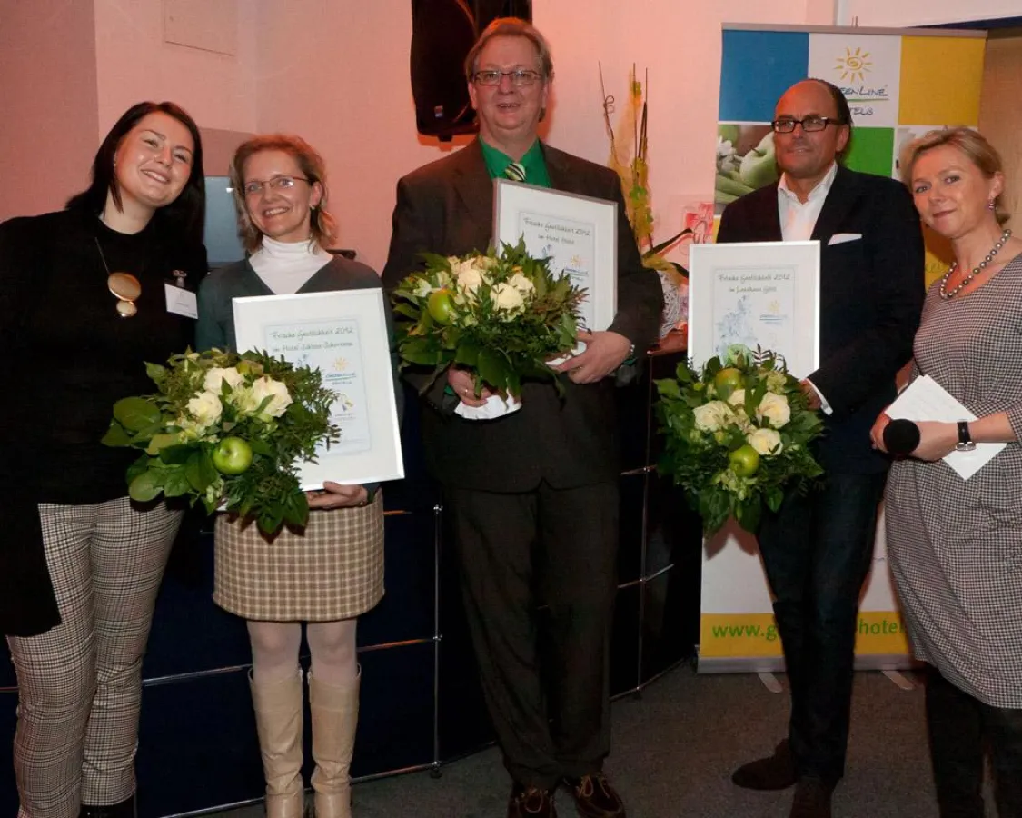 v.l. Susanne Duda, Susann Schmidt, Martin Brandenburg, Rob Achten, Suzann Heinemann