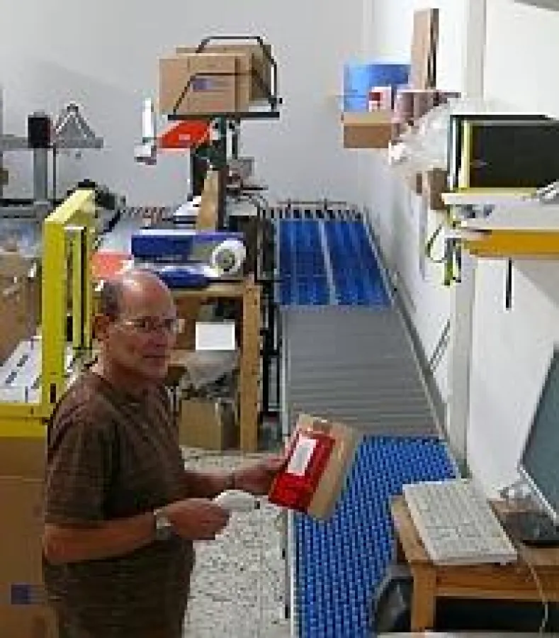 Lager- und Versandleiter, Günther Schober