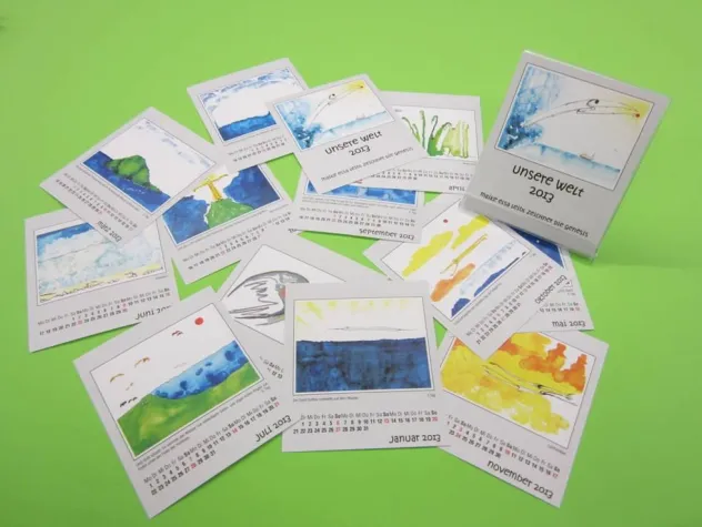 Bild: Neuer Kunstkalender zur Genesis im CD-Format