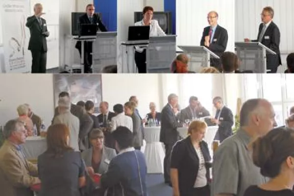 Bild: Netzwerktalk „Aufschwung 2011 – Steuert sich der Arbeitsmarkt von selbst?“ in der technikARENA Dessau-Roßlau