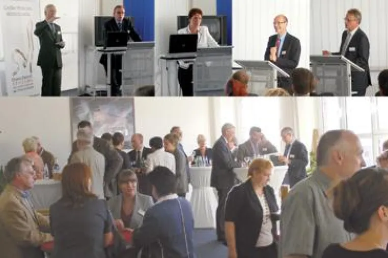 Bild: Netzwerktalk „Aufschwung 2011 – Steuert sich der Arbeitsmarkt von selbst?“ in der technikARENA Dessau-Roßlau