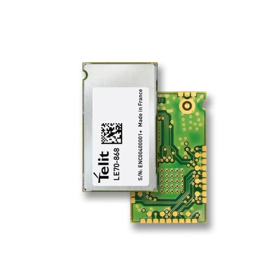 Das neue Telit-Modul LE70-868 hat eine Reichweite von bis zu 10 Kilometern. (Bild: Telit)