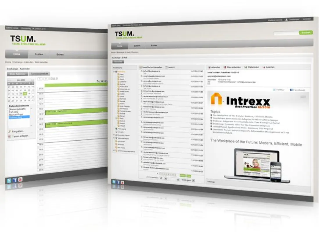 Der Intrexx Exchange Adapter