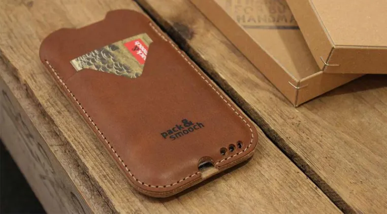 Bild: Edler Merino- und Lederschutz für das neue iPhone