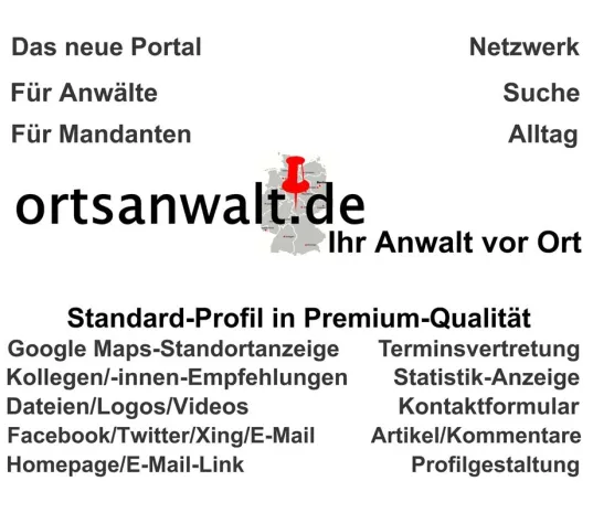Das neue Anwaltsportal für Anwälte und Mandanten Bild: Das neue Anwaltsportal für Anwälte und Mandanten