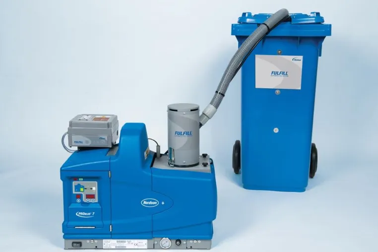 FulFill Retrofit – automatische Klebstoffbefüllung von Nordson Tankanlagen Bild: FulFill Retrofit – automatische Klebstoffbefüllung von Nordson Tankanlagen