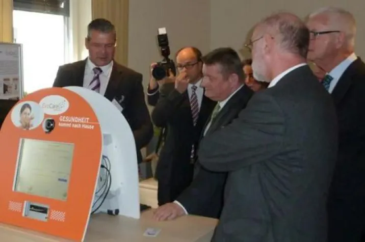 Bild: Telemedizingenossenschaft auf der MEDICA mit ZTG-NRW