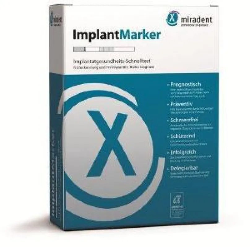 Das neue Frühdiagnostikum ImplantMarker®, zeigt frühzeitig versteckte Entzündungen an.