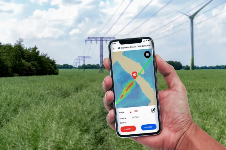 Bild: Netzbetreiber E.DIS startet gemeinsam mit LiveEO netzweite satellitengestützte Vegetationsüberwachung