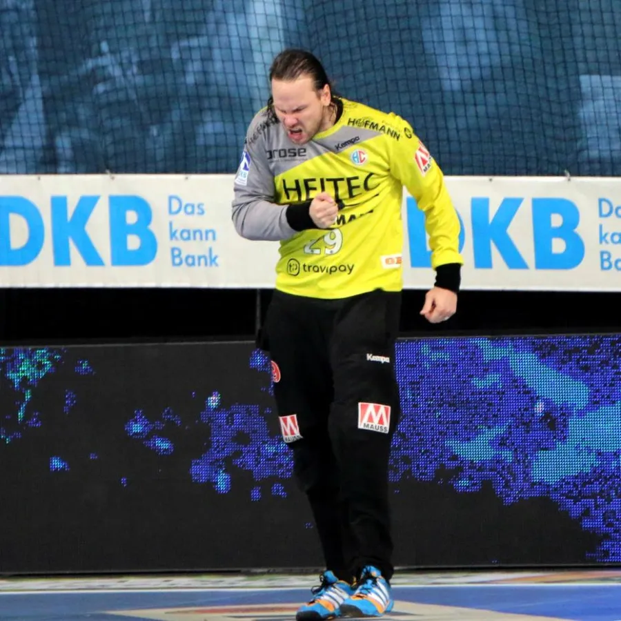 (Jocki_Foto, Erlangen) Nikolas Katsigiannis: vielleicht auch gegen Hannover der Spielverderber?