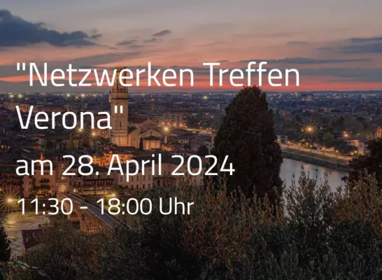 Bild: Deutschsprachiges Netzwerken Treffen bei Verona am 28. April 2024
