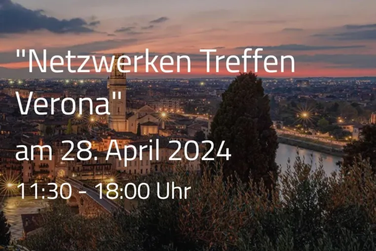 Bild: Deutschsprachiges Netzwerken Treffen bei Verona am 28. April 2024