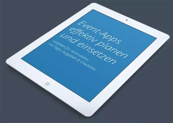 Kostenloser Leitfaden: Event-Apps effektiv planen & einsetzen Bild: Kostenloser Leitfaden: Event-Apps effektiv planen & einsetzen