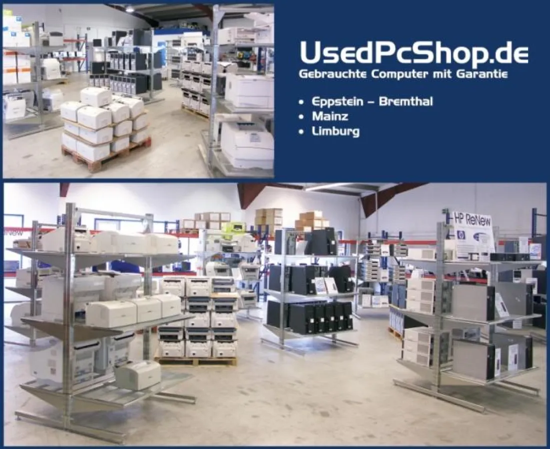 UsedPcShop in neuer Optik