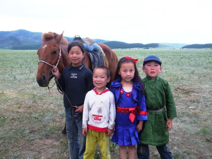 Bild: Preiswerte Studenten reisen durch die Mongolei im Jahr 2013